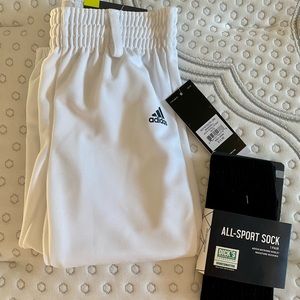 Brand New Tball Adidas Pants & Dick’s Sporting Goods Socks